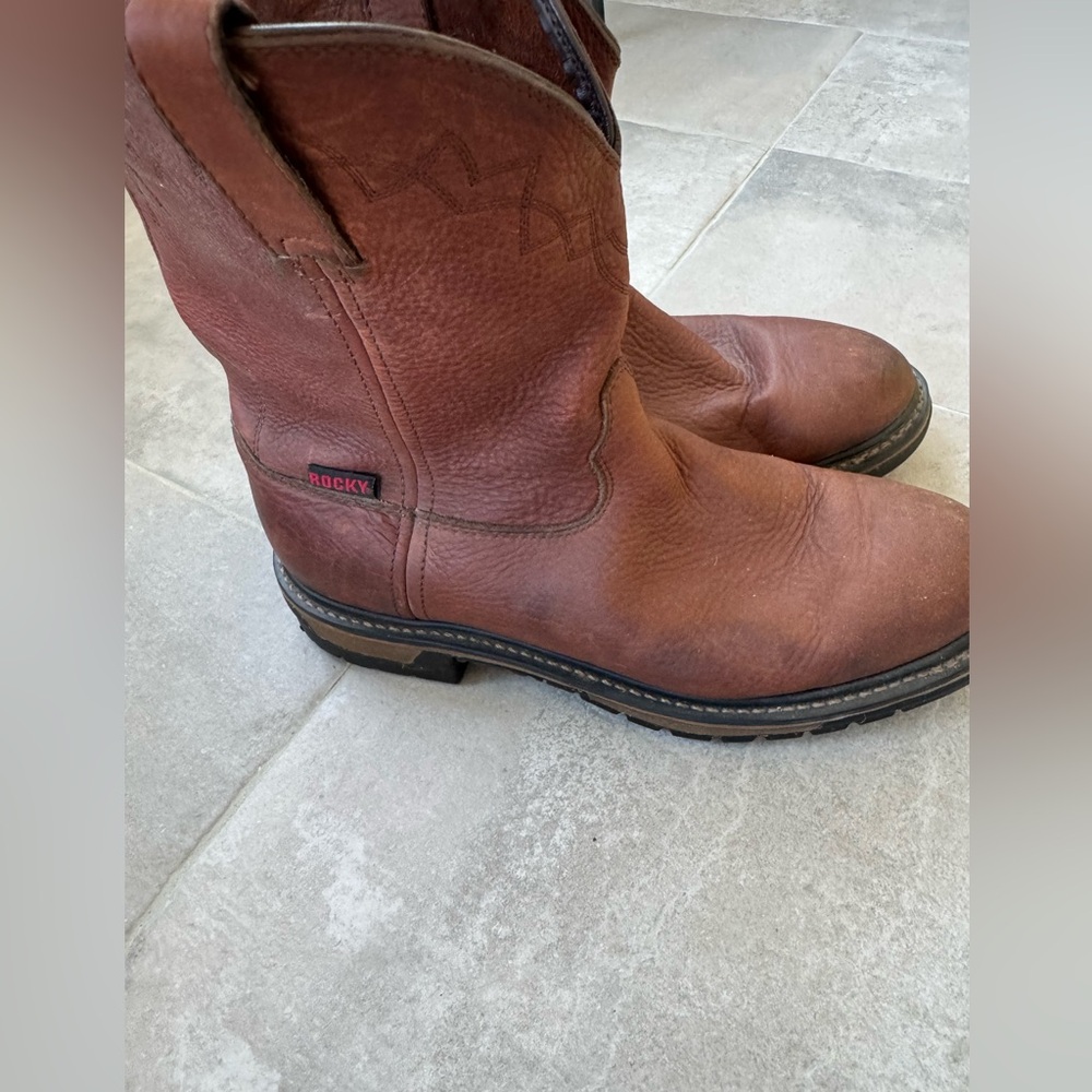 Rocky Men's Rustic Brown Western Boots